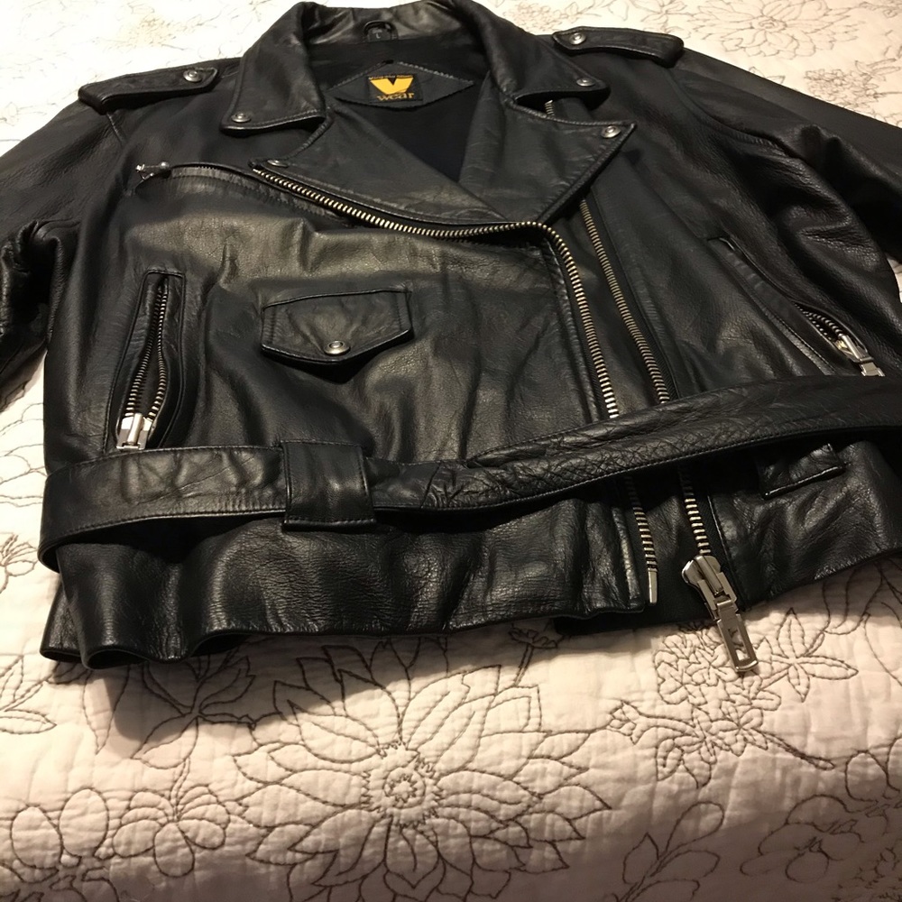 Leather jacket